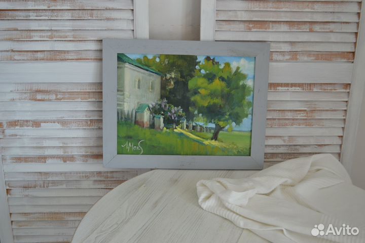 Картина маслом пейзаж живопись