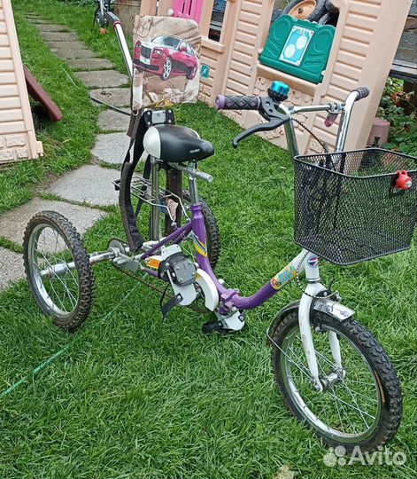 Велосипед для детей дцп 6-9 лет