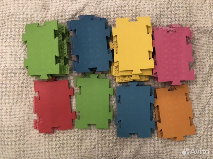 Детский массажный коврик ортопедический