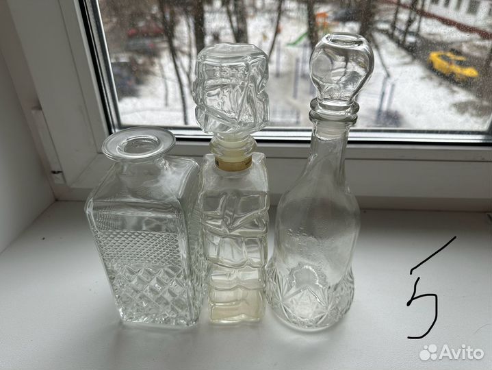 Ваза хрустальная СССР ассортимент