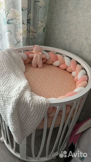 Бортик косичка