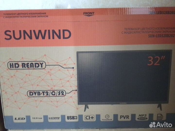 ЖК LED телевизор sunwind 32