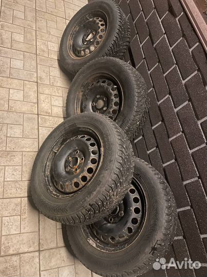 Колеса в сборе r15 зимние 195x65