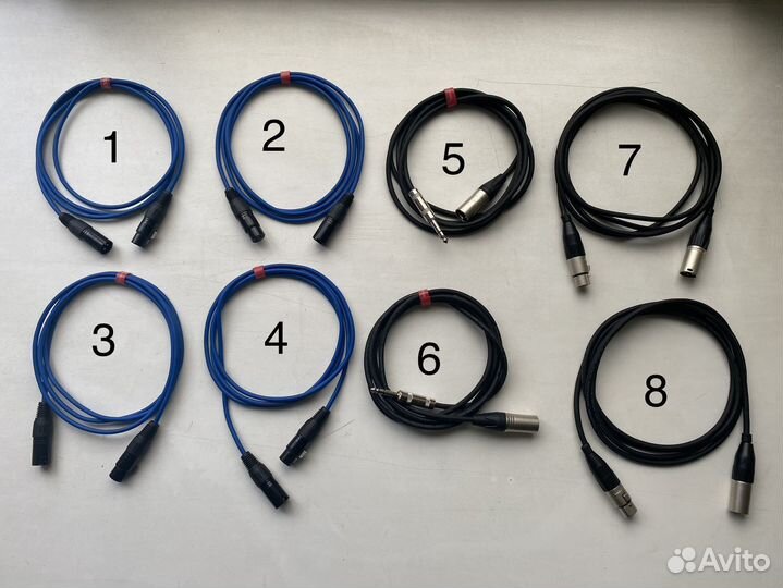 Микрофонные шнуры