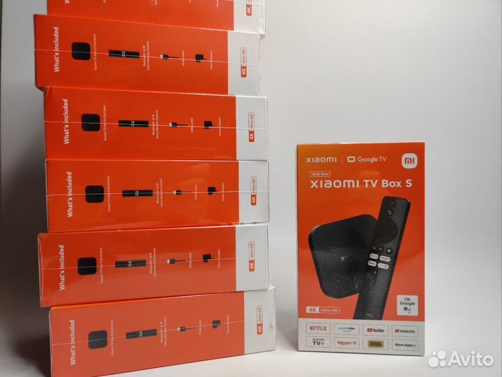 Xiaomi Mi Tv Box s 2 gen новые