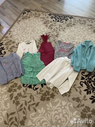 Пакет вещей на девочку рост 116-128