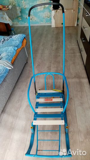 Детские санки с колесами