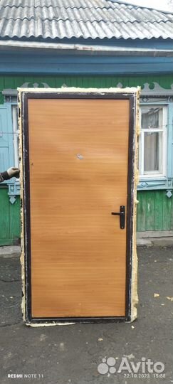 Дверь входная железная