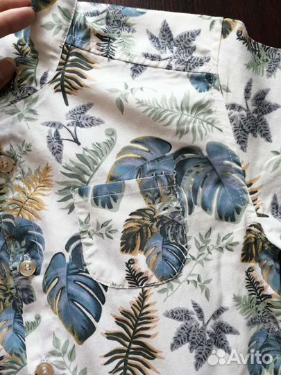 Детская одежда; рубашка и шорты голубого цвета