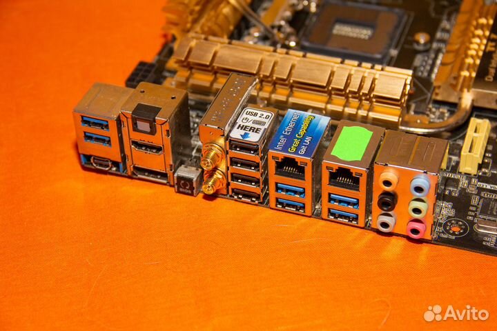 Материнская плата Intel asus 1150 Z87-deluxe