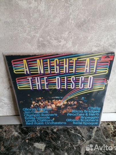 Винил A Night AT the Disco (Gloria Gaynor, Jim Cap