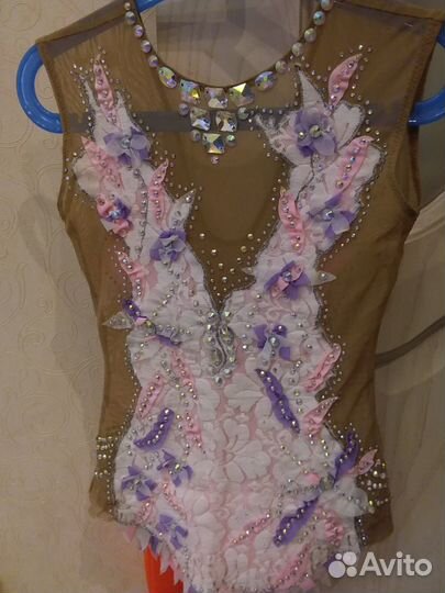 Купальник для художественной гимнастики 130-140