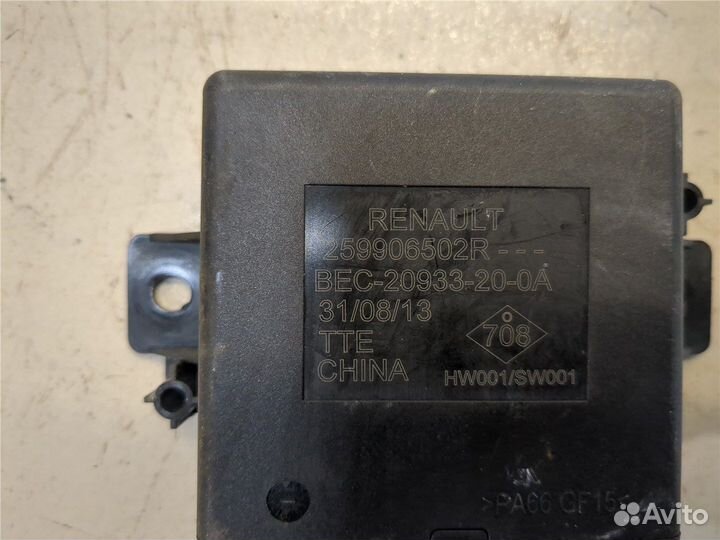 Блок управления парктрониками Dacia Sandero 2012