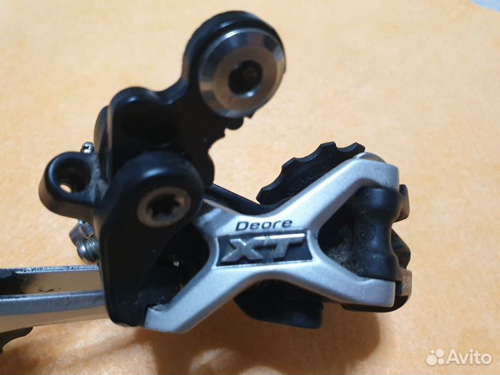 Задний переключатель shimano deore xt 9 комплект