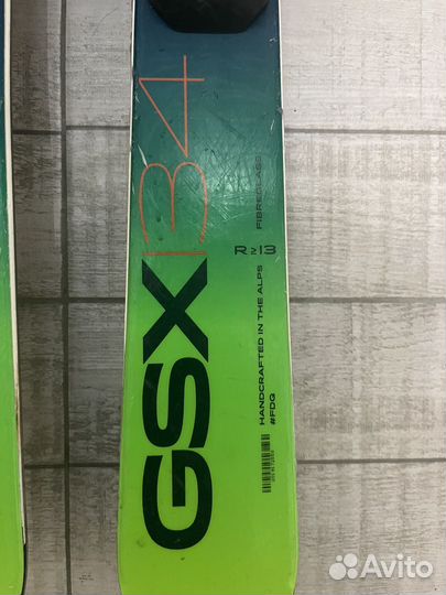 Горные лыжи Elan GSX Team Plate 134