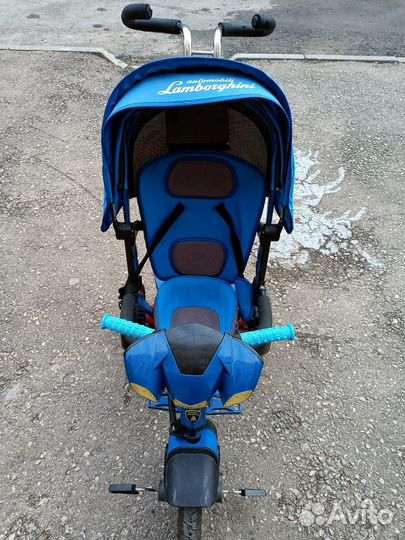 Детский трёхколёсный велосипед Ламборджини