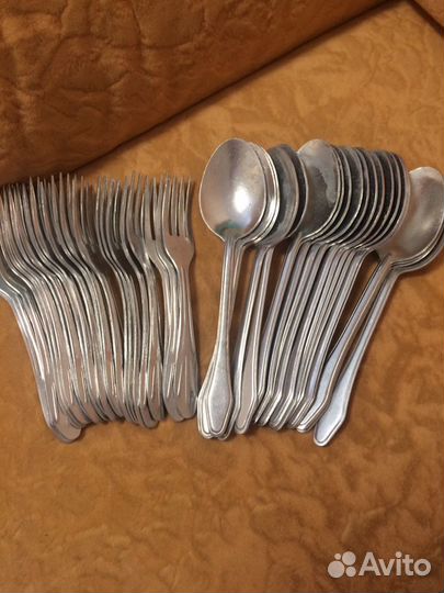 Ложки и вилки СССР алюм