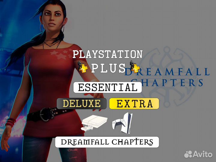 Подписка PS Plus и 400+ игр + Dreamfall Chapters