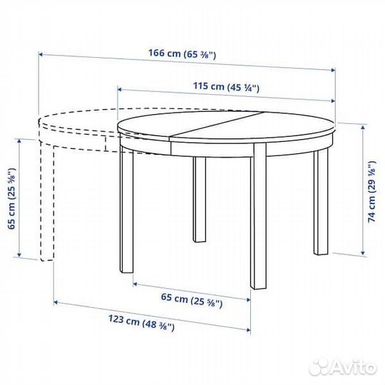 Стол икеа IKEA бьюрста