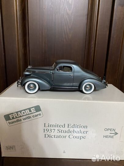 1/24 Studebaker Dictator Coupe 1937 г. (Danbury Mi