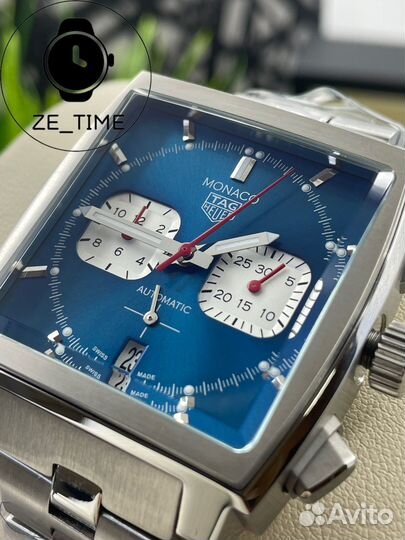 Мужские часы Tag Heuer Monaco премиум Miyota