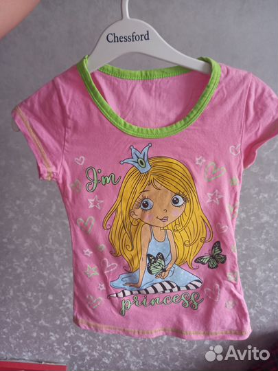 Пакет вещей для девочки 110 116