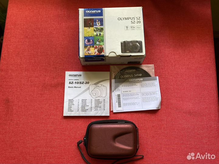 Цифровой фотоаппарат olympus SZ-20