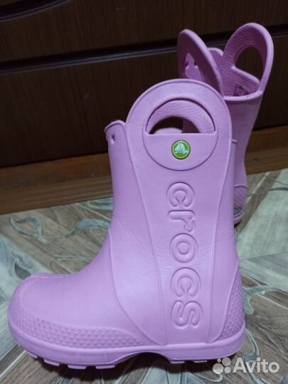 Резиновые сапоги crocs
