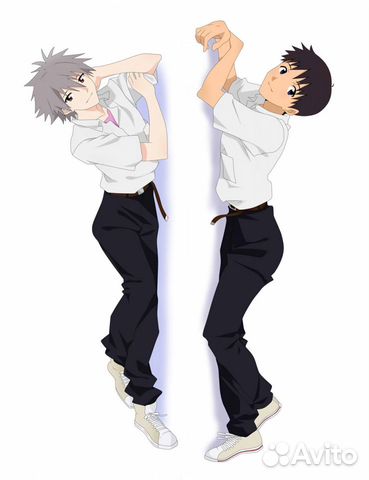 Дакимакура аниме Евангелион