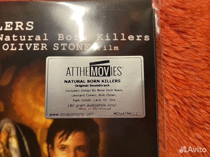 Винил Natural Born Killers / Прирожденные убийцы