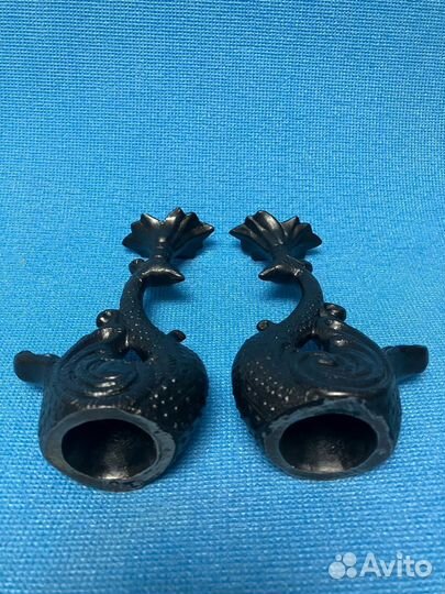 Каслинское литье. Подсвечник Лебедь