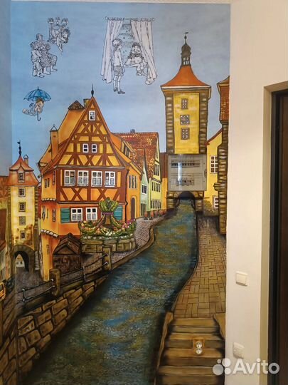 Художественная роспись стен в Хабаровске