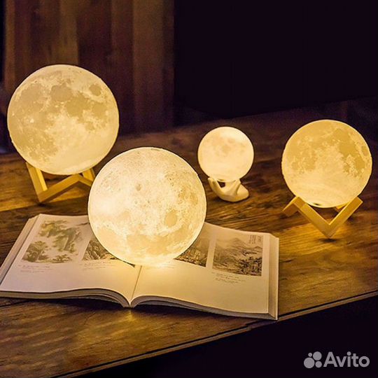 Светильник луна
