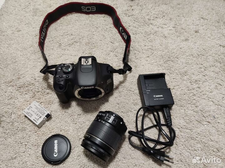 Зеркальный фотоаппарат canon 600d