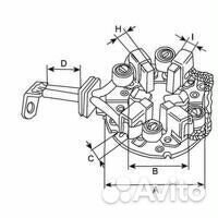 Щёткодержатель Стартера