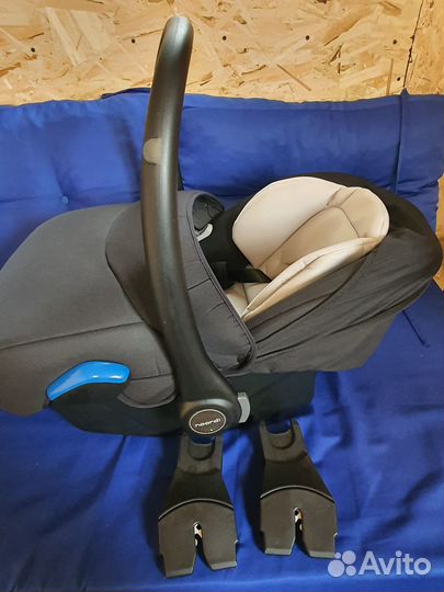 Автолюлька Noordi 0+ с адаптерами