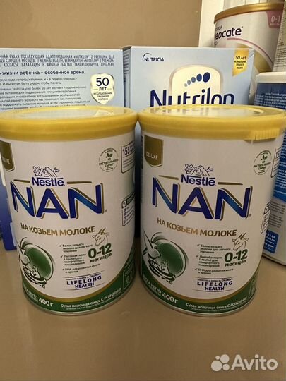 Нан на козьем молоке. 0-12 мес
