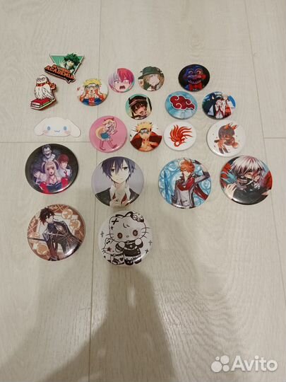 Значки аниме