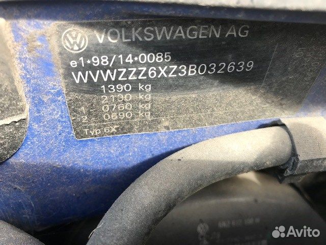 Разбор на запчасти Volkswagen Lupo