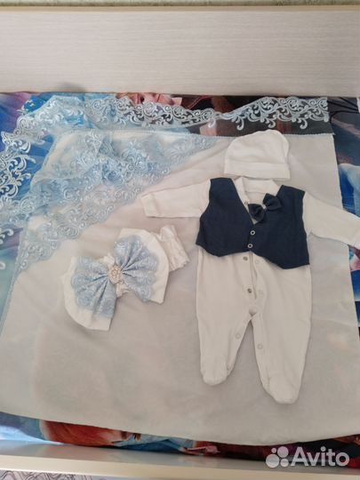 Комплект на выписку для мальчика