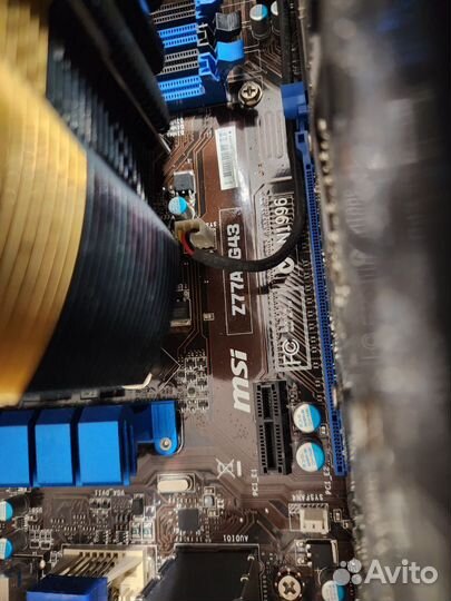 Материнская плата msi z77a g43