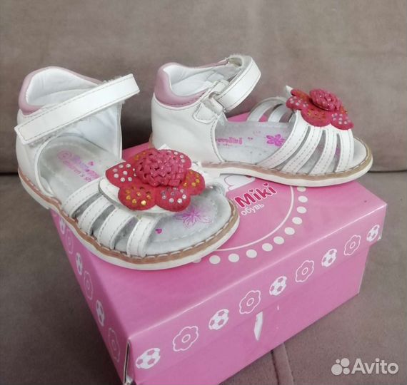 Босоножки для девочки 21 размер