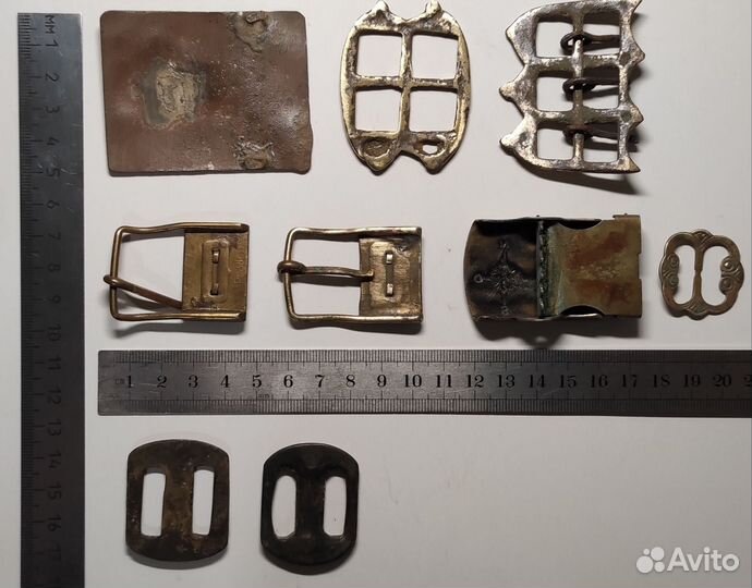 Старинные пряжки