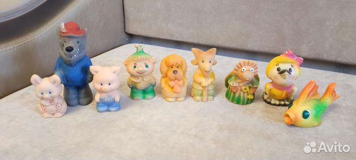 Резиновые игрушки СССР