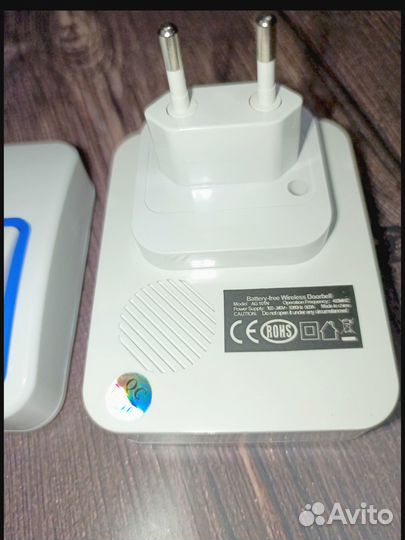 Звонок беспроводной не требует батарейки