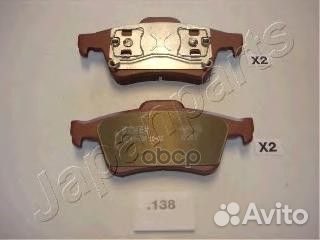 Колодки тормозные PP138AF Japanparts