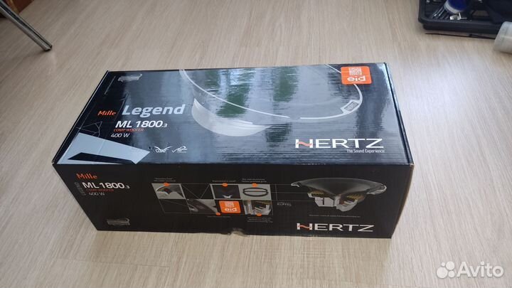 Динамики мидбас Hertz ML 1800.3