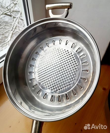 Сковорода сотейник нержавейка peterhof