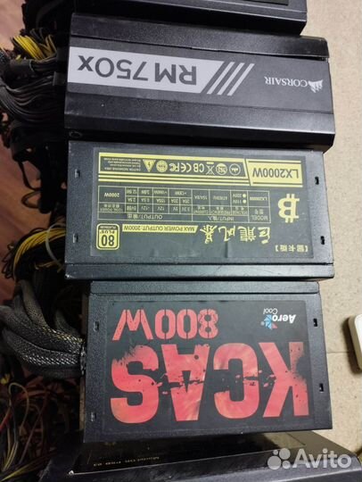 Блоки питания Сorsair, kcas, zalman, LX, JM