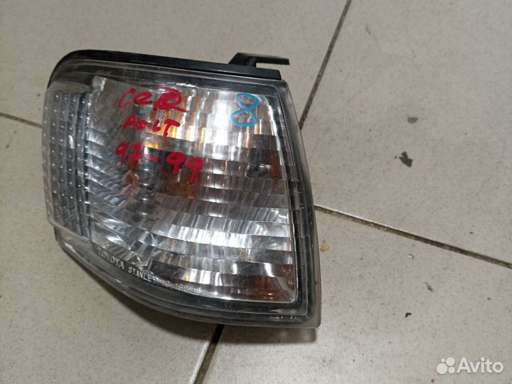 Поворот Toyota Tercel седан